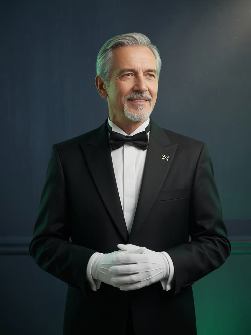 Timothy, your personal butler and assistant
